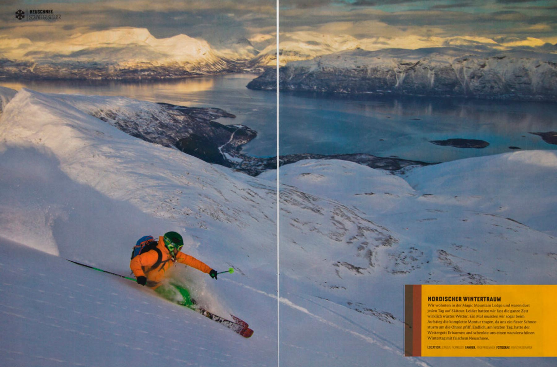 Chiemgau Studio Veröffentlichung Sportfotograf Franz Faltermaier, Ski, Freeride, Action,